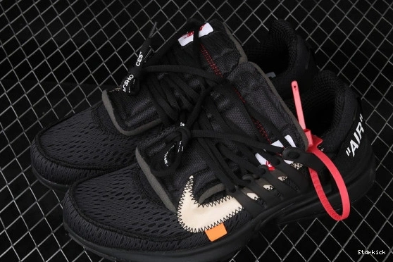 Black Nike O-W Air AA3830-002 x Presto 0801